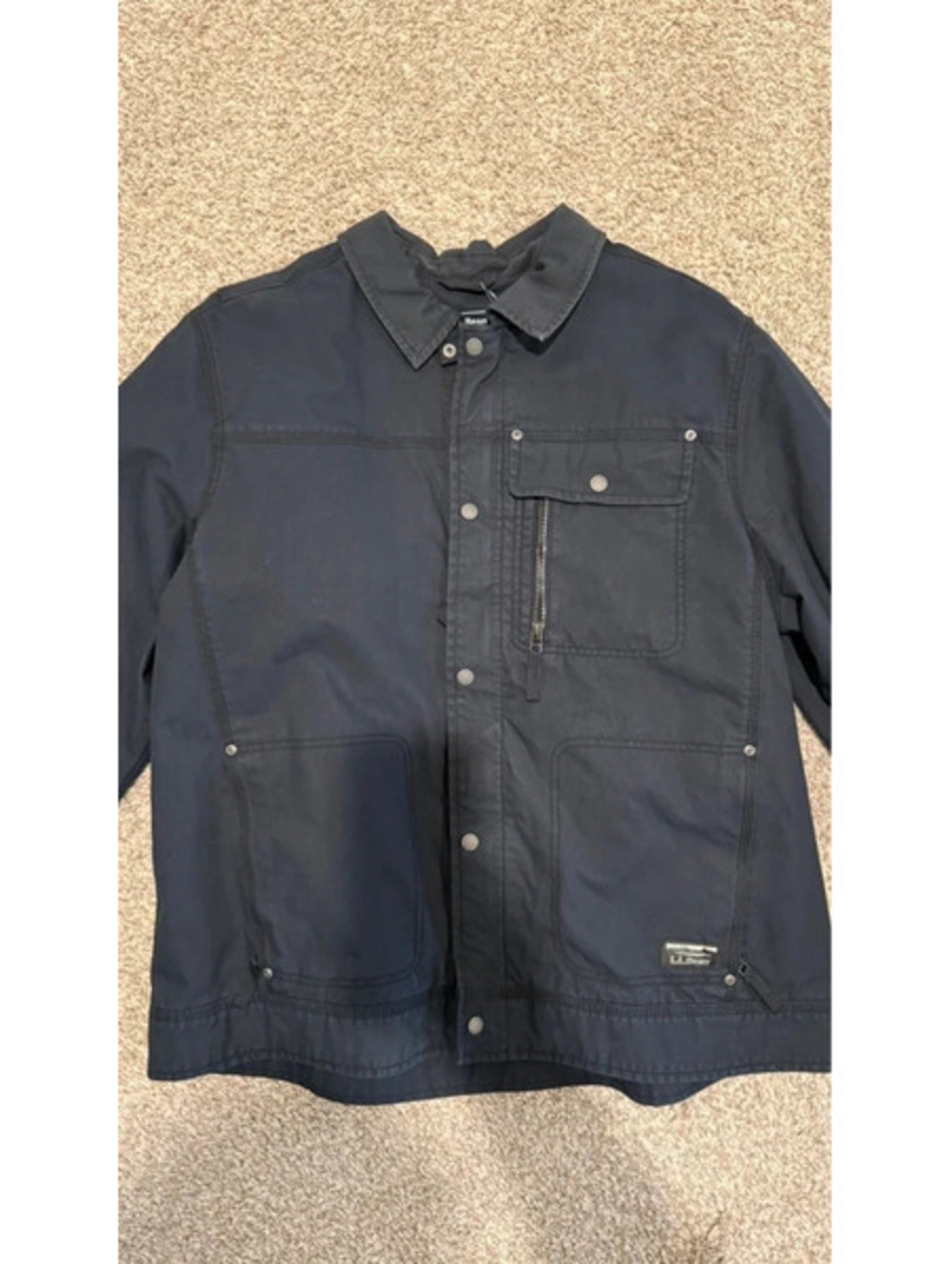 L.L.Bean Utility Jacket XXL Black PrimaLoft Insulated NWT
